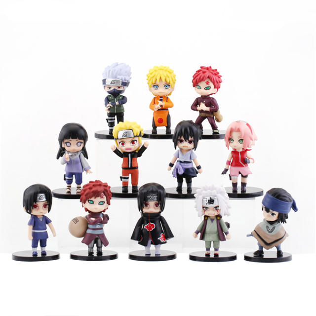 Lot de 1 Figurines Naruto en PVC, Anime Naruto Action Figure Modèle