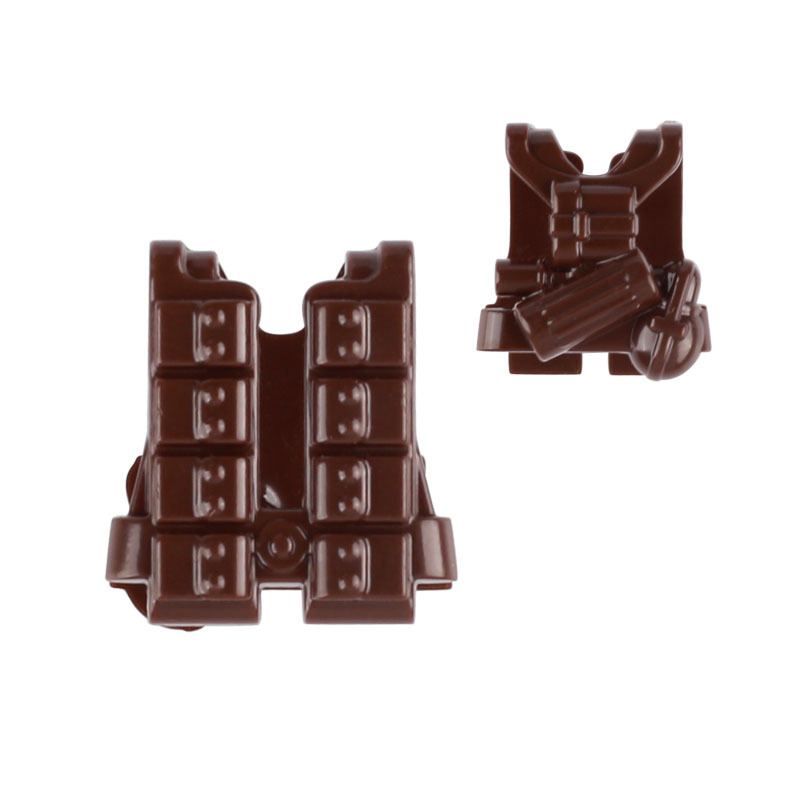 WW2 Military Weapon Soldier Vest Building Blocks Army Minifigs Troops Warrior Accessories Parts Bricks Toys