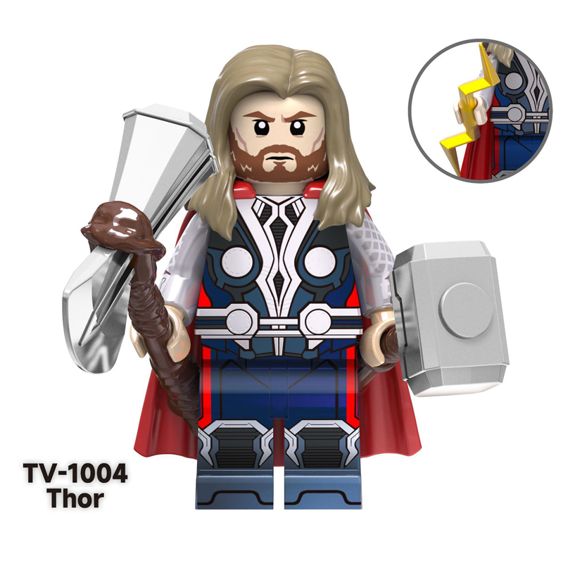 TV6201 Marvel Super heroes Series Minifigs Building Blocks Bbba Captain America Thor Doctor Strange Figures Toys Gifts Children