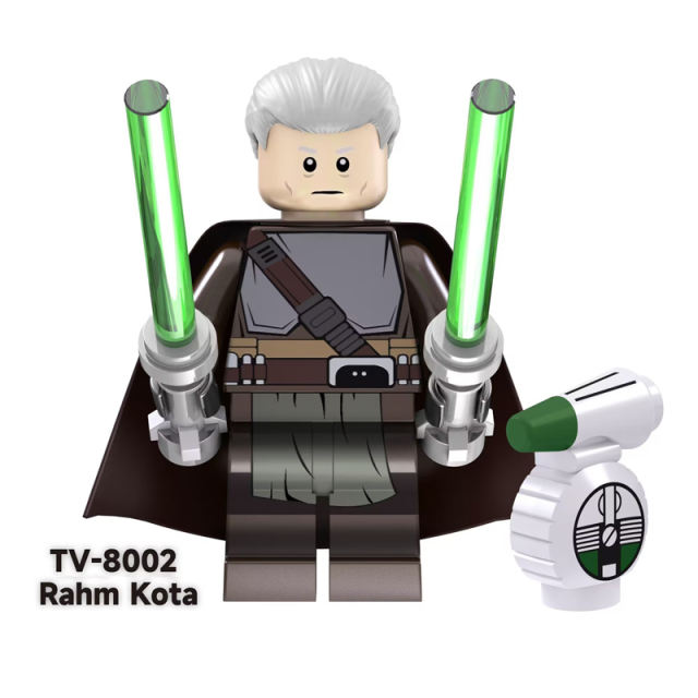 TV6101 Star Wars Series Minifigs Building Blocks Obi-Wan C-3PO Darth Vader Ahsoka Action Figures Toys Gifts For Children