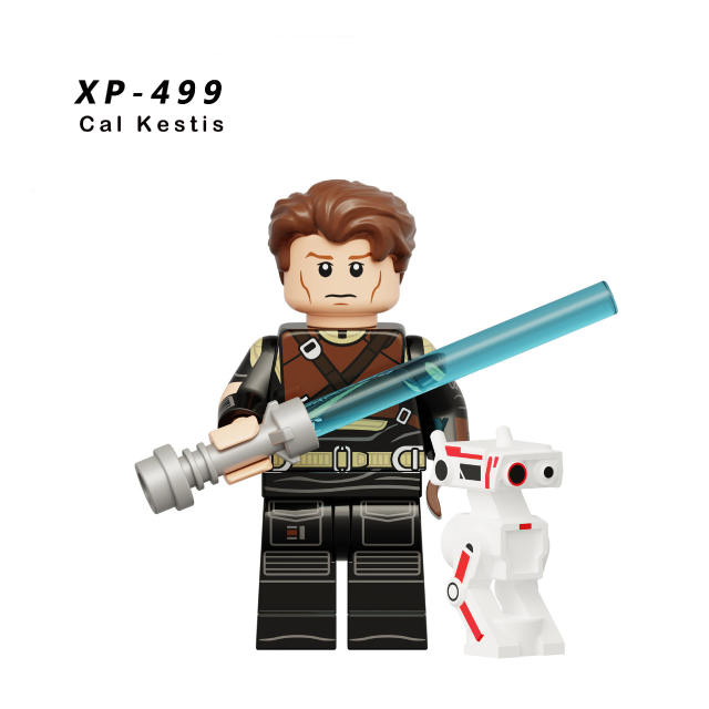 KT1066 Star Wars Series Minifigs Building Blocks Cal Kestis Heavy Assault Trooper Action Figures Bricks Model Toy Gifts Children