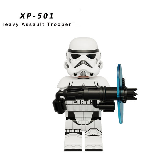 KT1066 Star Wars Series Minifigs Building Blocks Cal Kestis Heavy Assault Trooper Action Figures Bricks Model Toy Gifts Children