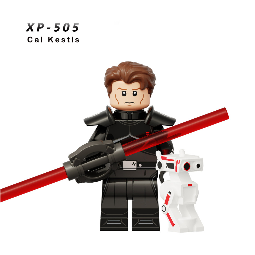 KT1066 Star Wars Series Minifigs Building Blocks Cal Kestis Heavy Assault Trooper Action Figures Bricks Model Toy Gifts Children