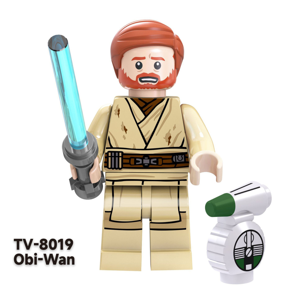TV6103 Star Wars Series Minifigs Building Blocks Cal Kestis Ahsoka Airbrne Clone Trooper Figures Models Toys Gifts For Children