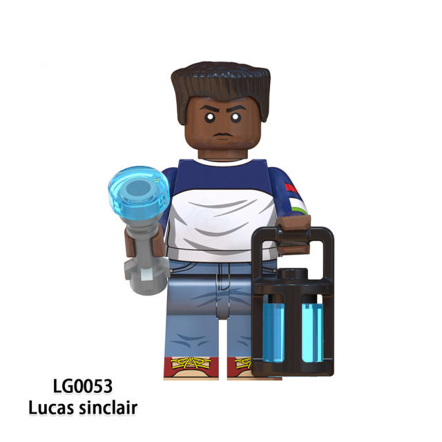 LG1007 Stranger Things Series Minifigures Building Blocks Eleven Mike Brenner Cartoon Figures Models DIY Toys Gifts For Children