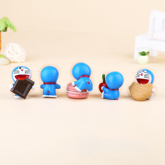 Anime Doraemon Dorami Action Figures Home Decoration Cute Cartoon Ornament Models Christmas Gift Lovely Toys Car Cake Accessories