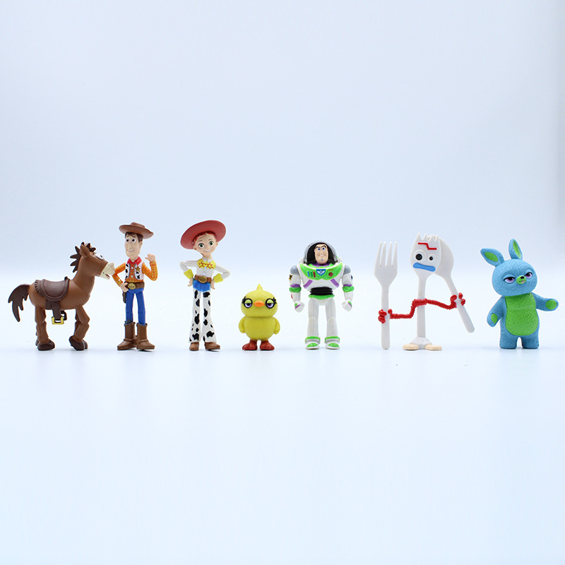 Toy Story Action Figures Woody Buzz Lightyear Jessie Collectible Cartoon Model Toy Ornaments DIY Holiday Gifts Toys For Children
