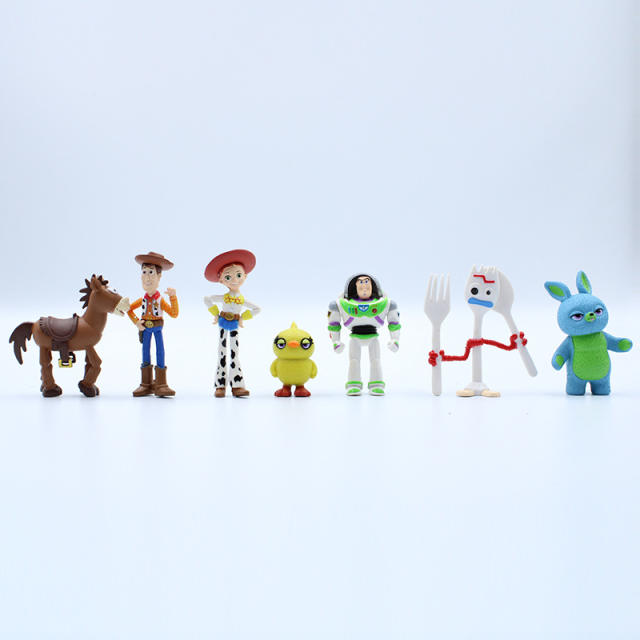 Toy Story Action Figures Woody Buzz Lightyear Jessie Collectible Cartoon Model Toy Ornaments DIY Holiday Gifts Toys For Children