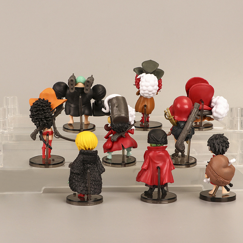 Anime One Piece Action Figures Luffy Zoro Nami Joba Home Decoration Cartoon Ornament Models Car Accessories Gifts For Children