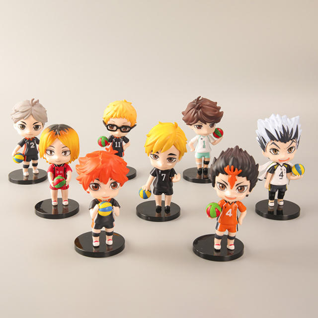 Anime TO THE TOP Action Figures Shoyo Koushi Oikawa Tooru Home Decoration Volleyball Cartoon Ornament Models Toys Gifts For Boys