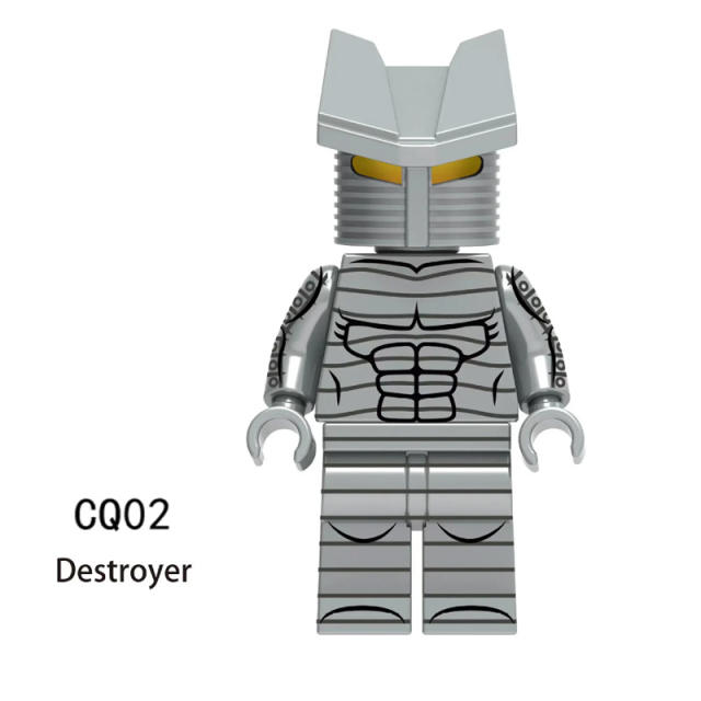CQ02 Marvel Super Heroes Comic Destroyer Minifigs Building Blocks Thor Action Figures DIY Educational Toys Gifts For Children
