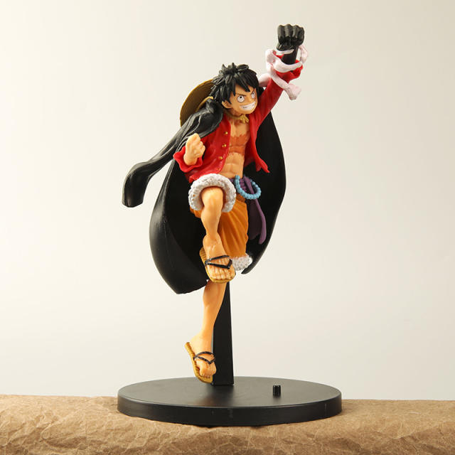 Anime One Piece Figure Monkey D Luffy Joba Home Decoration PVC Cartoon Handmade Ornament Models Car Accessories Toys Gift Boys