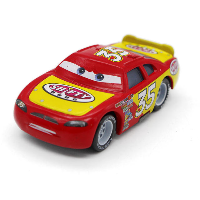 Disney Lightning McQueen Cars Pixar Figure Flo Dinoco Collectible Diecast Metal Alloy Vehicle Model Boy Kid Toys Christmas Gift