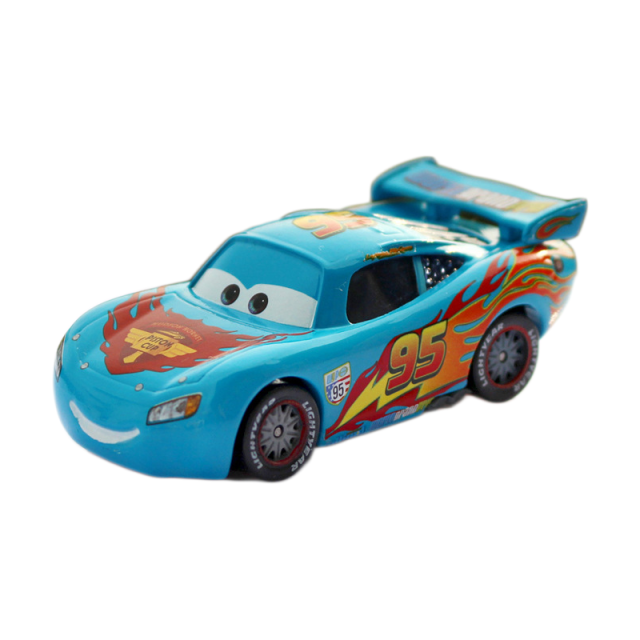 Disney Lightning McQueen Cars Pixar Figure Flo Dinoco Collectible Diecast Metal Alloy Vehicle Model Boy Kid Toys Christmas Gift