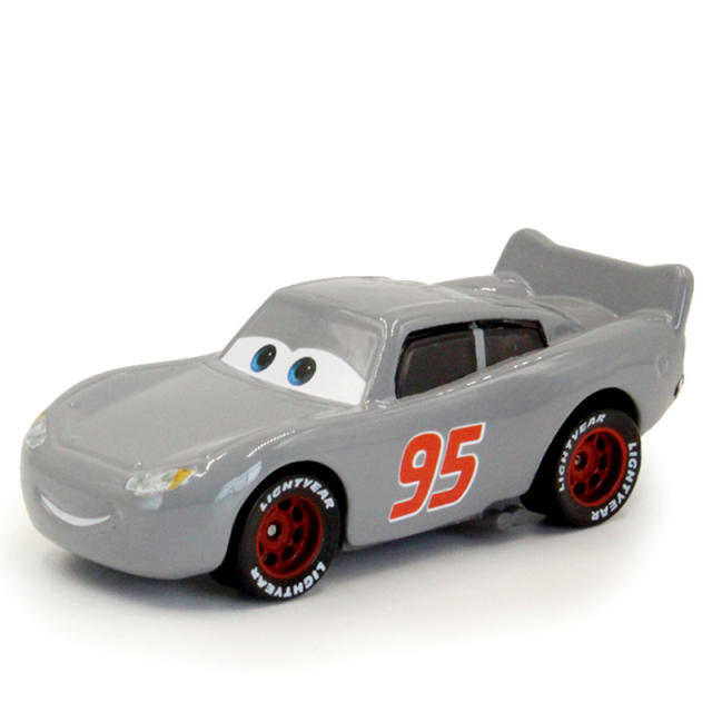 Disney Lightning McQueen Cars Pixar Figure Flo Dinoco Collectible Diecast Metal Alloy Vehicle Model Boy Kid Toys Christmas Gift