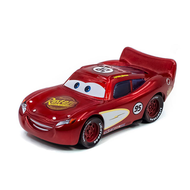 Disney Pixar Cars Alloy Metal Diecast Car Vehicle Lightning McQueen Smokey Portuguese Black Knight Christmas Birthday Gifts Boys