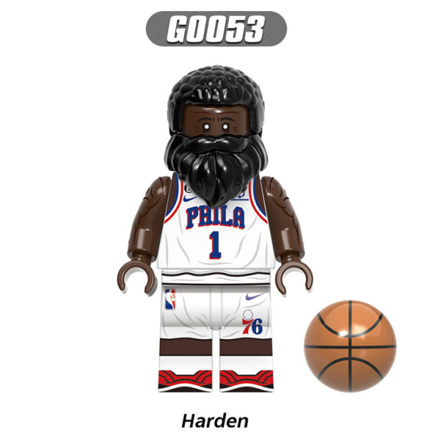 G0107 World Cup Soccer Player Minifigs Building Blocks Football Athletes Figures Kobe James Models Collection Toys Gift Children