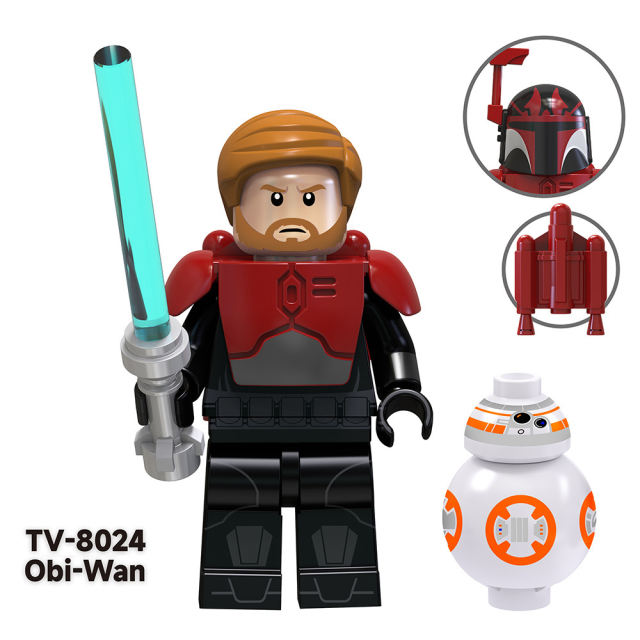 TV6104 Star Wars Series Minifigures Building Blocks Darth Rey Commander Clone Trooper Figures MOC Collection Toys Gifts Children