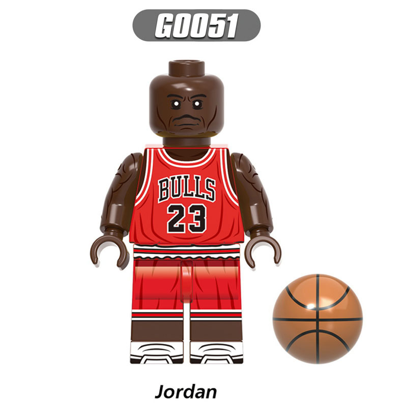 G0107 World Cup Soccer Player Minifigs Building Blocks Football Athletes Figures Kobe James Models Collection Toys Gift Children