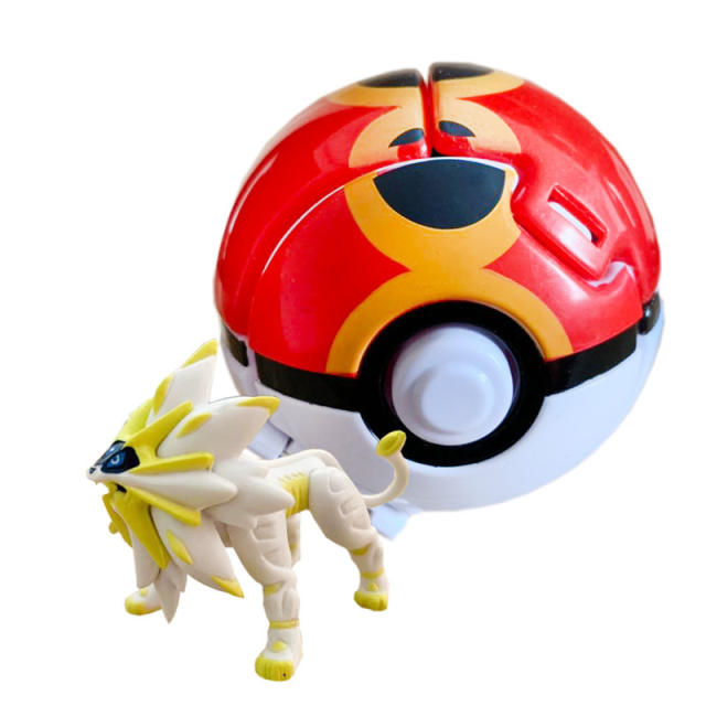 Pokemon Figures Pikachu Poke Ball Deformation Toy Pocket Monster Charizard Mewtwo Variation Toy Action Model Christmas Gift Boys