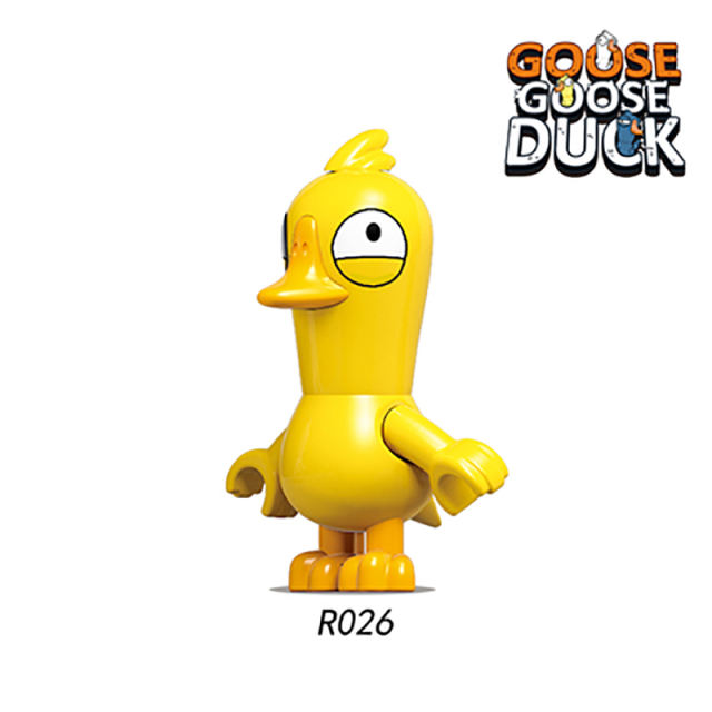 RZL0006 Goose Goose Duck Assembly Building Blocks Minifigures Compatible With Lego Strategy Leisure Play Game Colorful Kids Toys