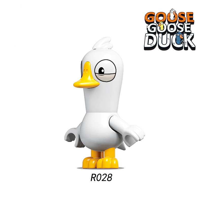 RZL0006 Goose Goose Duck Assembly Building Blocks Minifigures Compatible With Lego Strategy Leisure Play Game Colorful Kids Toys