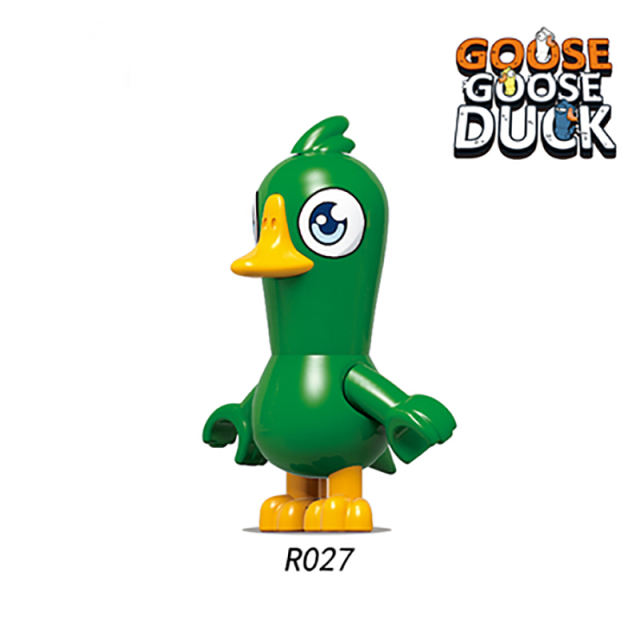 RZL0006 Goose Goose Duck Assembly Building Blocks Minifigures Compatible With Lego Strategy Leisure Play Game Colorful Kids Toys