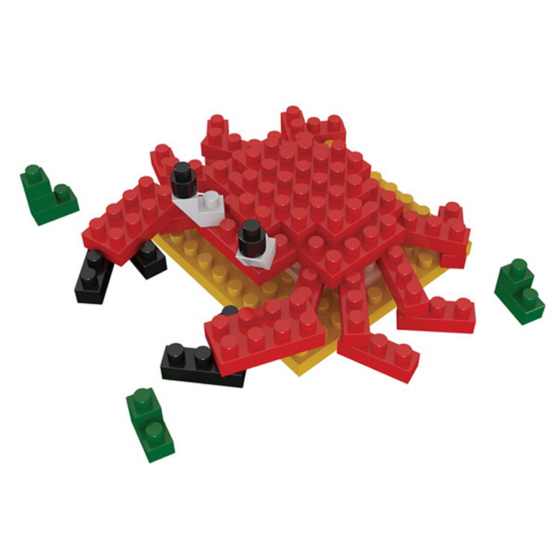 Cartoon Animals Series Building Blocks Giraffe Dinosaur Fox Micro Bricks DIY Compatible Construction Toys Set Gifts For Children