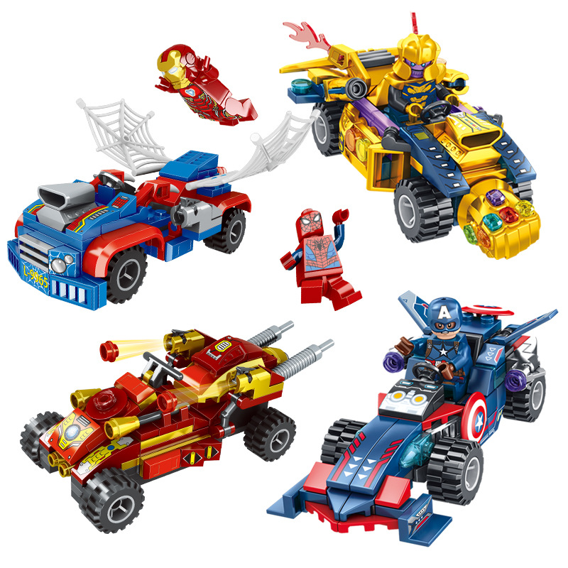 Lego thanos hot sale car