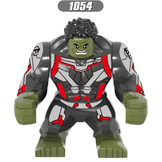 America Disney Marvel superhero series Big Hulk Minifigurs Building Blocks Avengers Thanos  Action Iron Models Children Gifts