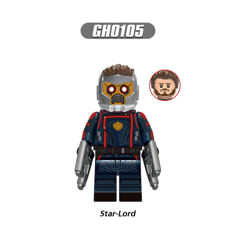 G0114 Marvel Superhero Series Mantis Rocket Raccoon Minifigures Buildiing Blocks American DC Anime The Avengers Model Toys Gift