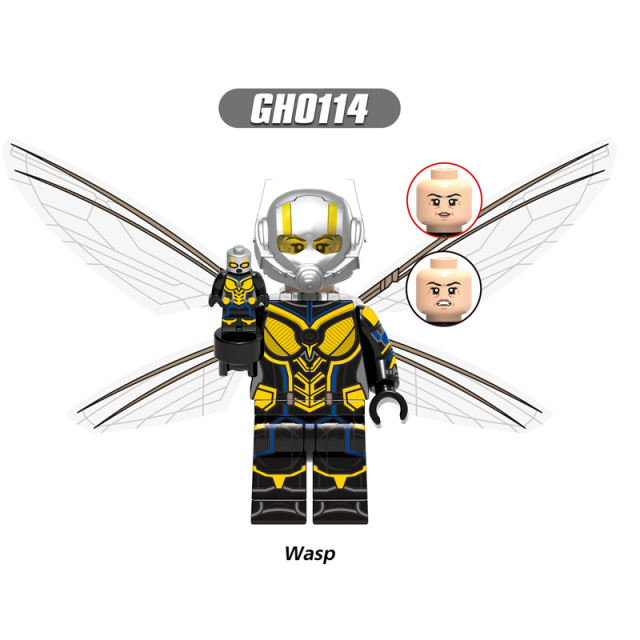 G0115 America Marvel Superhero Series Ant Man Wasp Minifigures Buildiing Blocks DC Anime Tales To Astonish Model Toys Gifts Boys