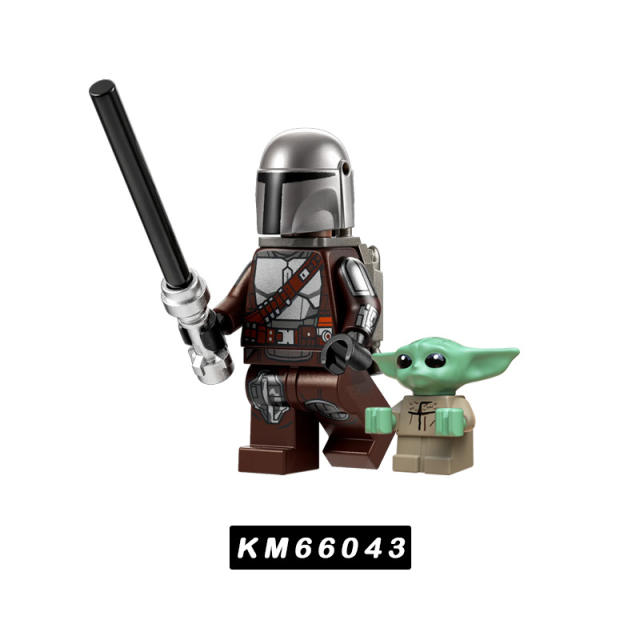 American Science Fiction Film Star Wars Series Minifigures Building Blocks Character Clone Mundi Ahsoka Luke Toys Gifts Children