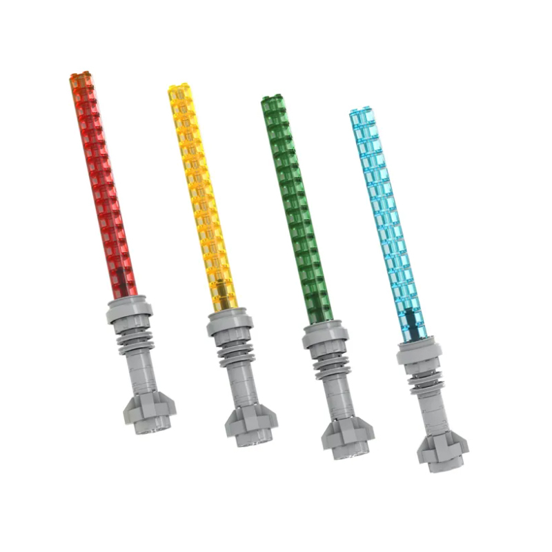 MOC Star Wars Series Minifigures Accessories Lightsaber Building Blocks Weapons Bricks Guns Model Toys Gifts For Children Boys