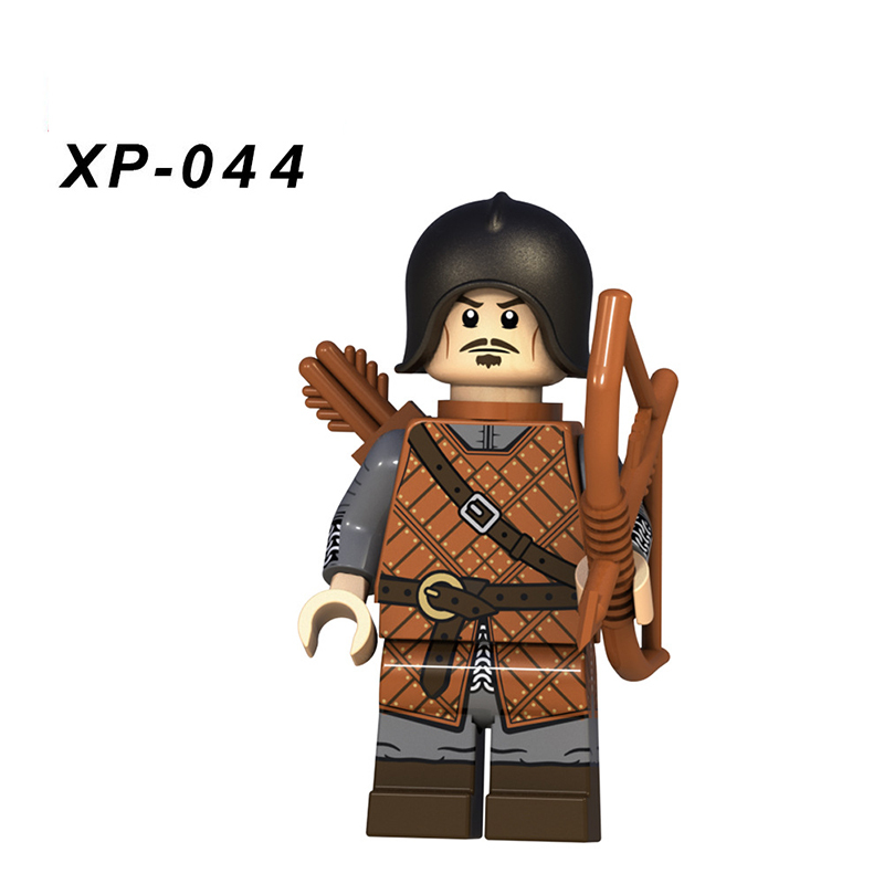 American TV Series Legoed Game Of Thrones Minifigures Building Blocks A Song Of Ice Fire Medieval Knight Weapon Toy Gift Children