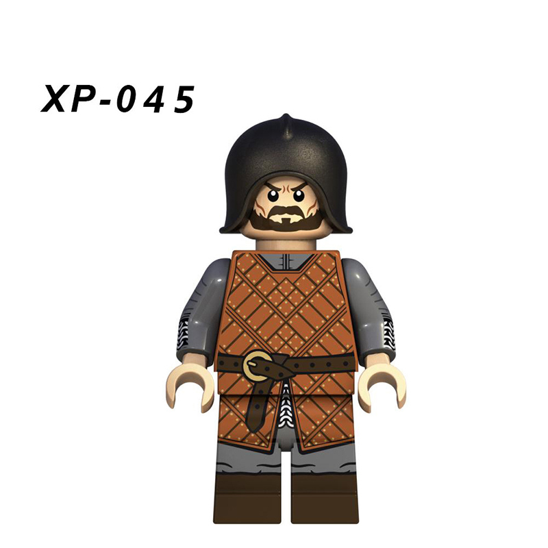 American TV Series Legoed Game Of Thrones Minifigures Building Blocks A Song Of Ice Fire Medieval Knight Weapon Toy Gift Children