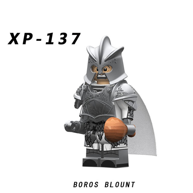 KT1019 Game Of Thrones Series Minifigures Building Blocks Weapon Soldiers Medieval Knight Jaime Lannister Meryn Trant Toys Gifts