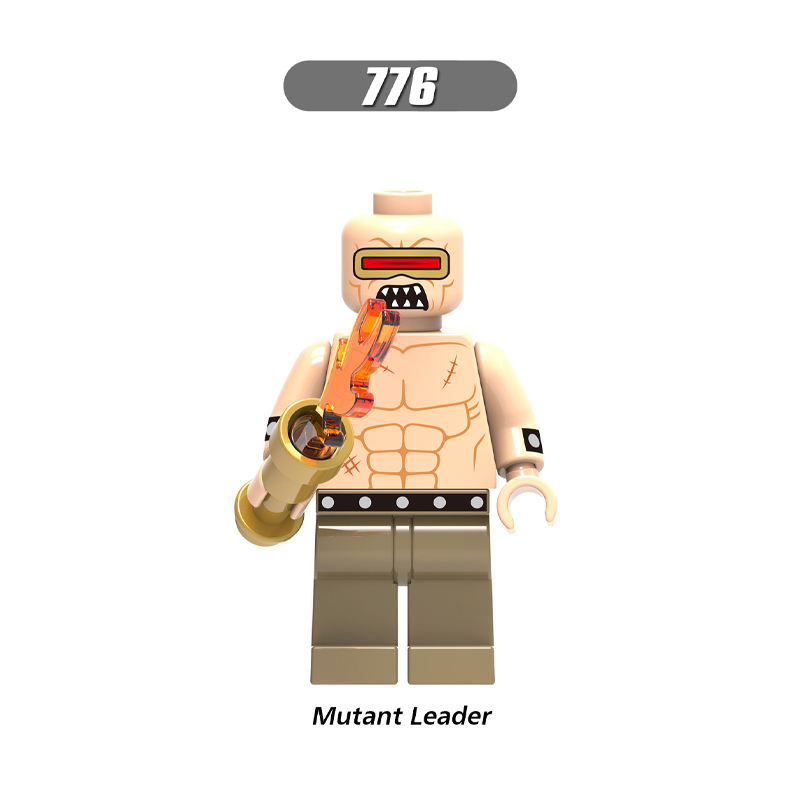 X0181 Marvel Superhero Series Harley Quinn Mutant Leader Minifigures Buildiing Blocks American DC Anime The Avengers Model Gift
