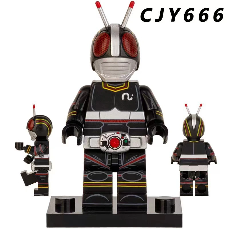 Japanese Anime Series Masked Rider Minifigs Bricks TV Compatible Toys