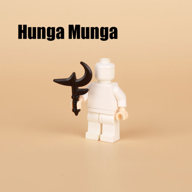 Medieval Military Series Hunga Munga Building Blocks War Sword Soldiers Army Warrior Weapon Model Accessories Parts Boys Gifts