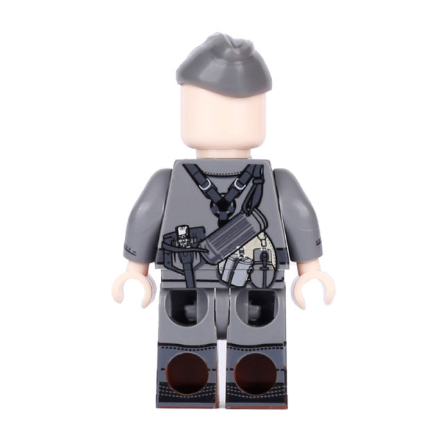 WW2 Military Series German Schütze Minifigs Builing Blocks Army Soldiers Weapon Gun Helmet Tank Accessories Parts Toys Boys Gift