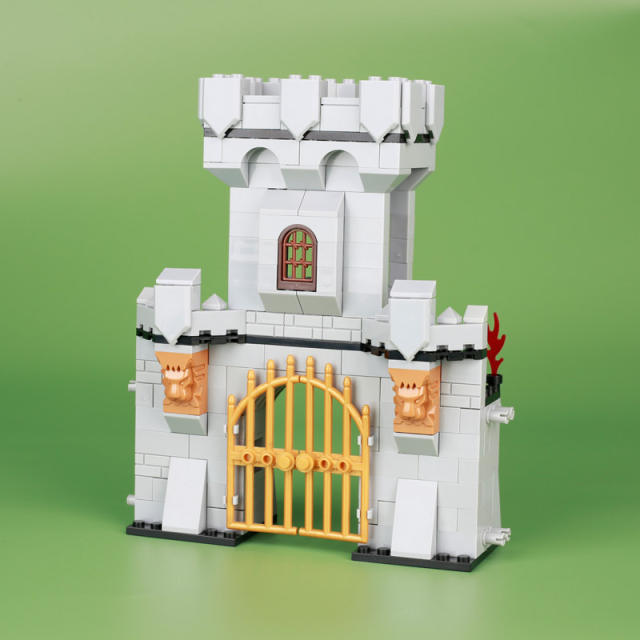 Medieval Series Military Castle City Wall Building Blocks Rome Warrior Castle Soldiers Architecture Tower Knights Bricks Toys Boy