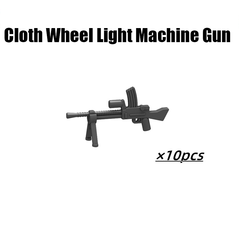 WW2 Military Weapon Gun Series Accessories USA Britain Soviet Italy Russia Army Solider Submachine Carbene Semi Automatic Rifle