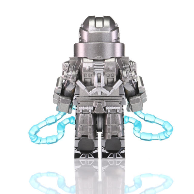 CQ03 Marvel Series Supervillain Whiplash Minifigs Building Blocks Mark Scarlotti Iron Man Avengers Helmet Weapon Toys Boys Gifts