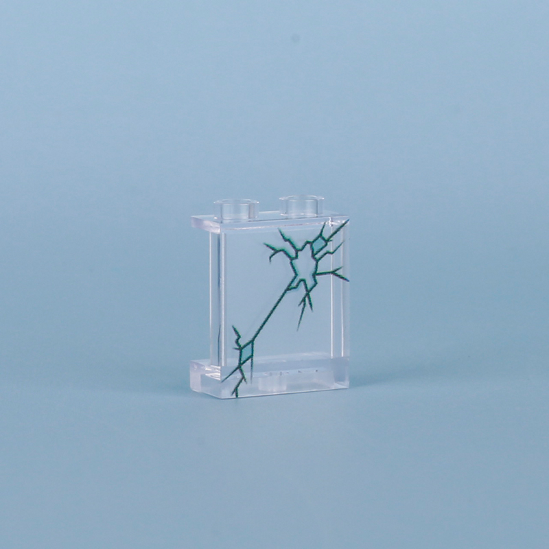 City Series Broken Window Compatible Building Blocks Crack MOC Street View Home Decorative Character Accessories Toy 60596 57895
