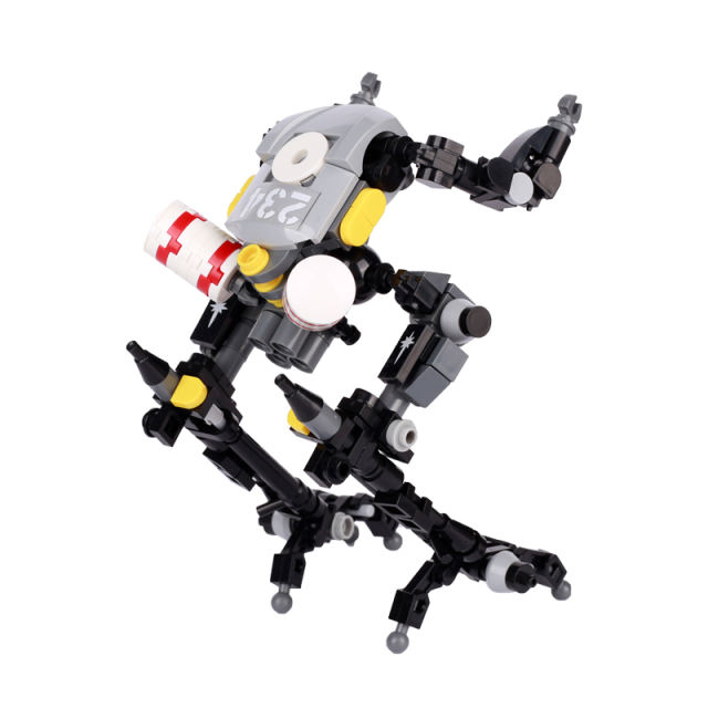 MOC Science Fiction Film Series Reconnaissance Walker Building Blocks Robot Mecha Soldier Model Machinery Minifiigs Toy Boy Gift