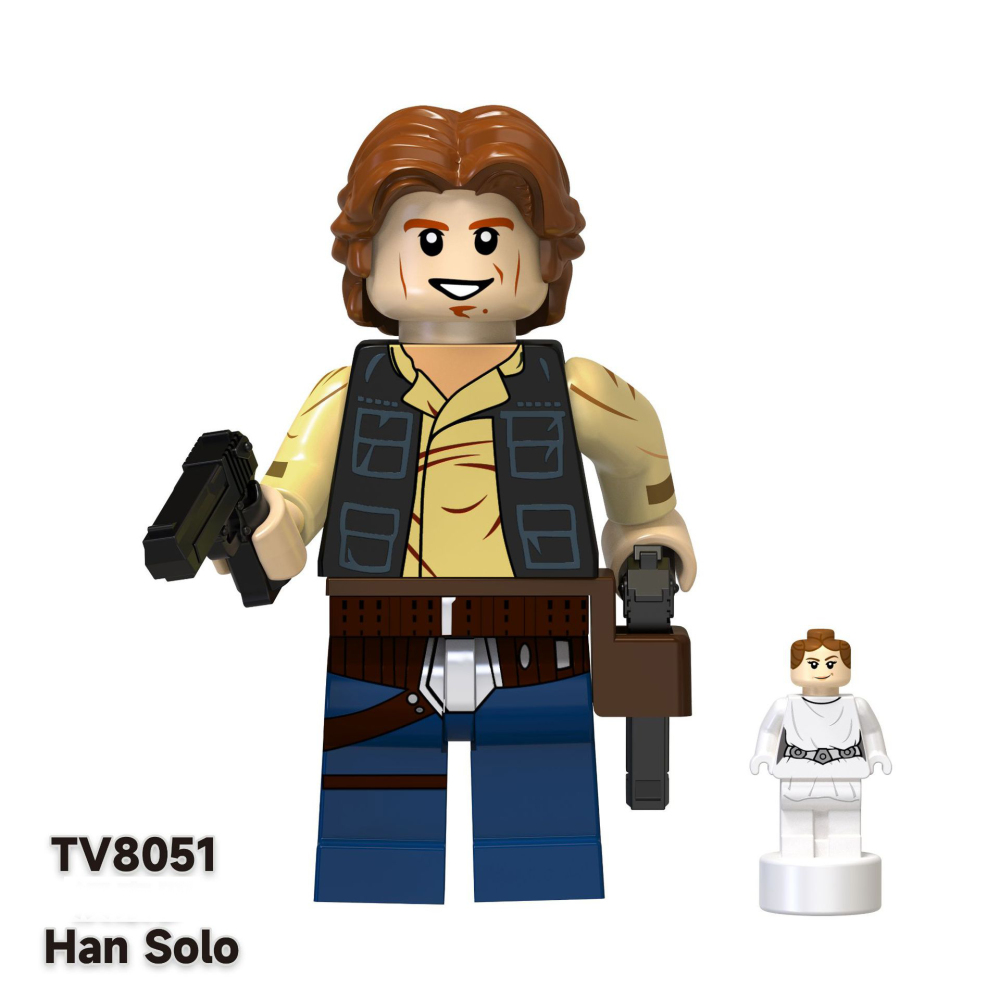 TV6107 Star Wars Series Minifigs Building Blocks Science Fiction Clone Cleanser Ahsoka Repairer Model Ameican Action Toys Gifts