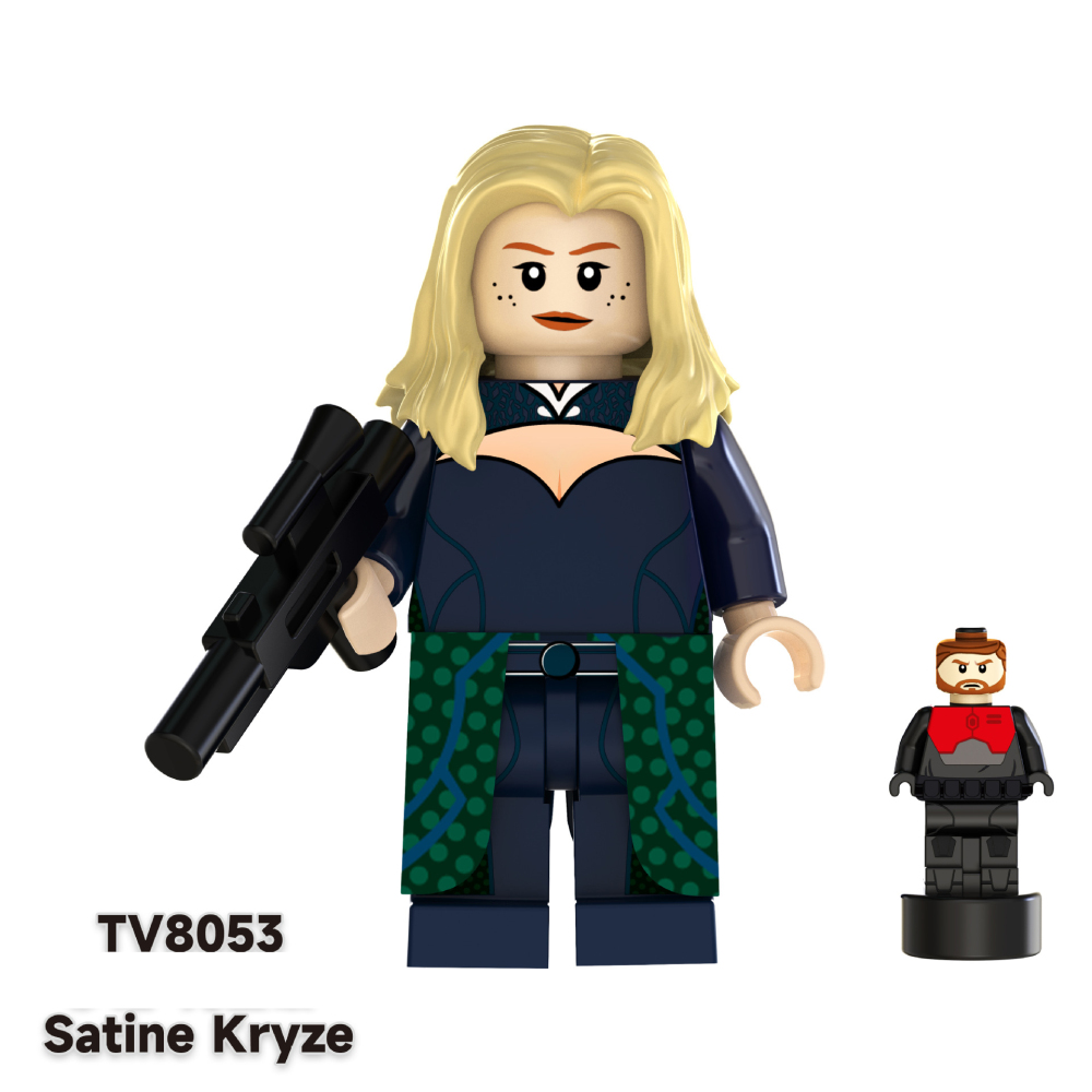 TV6107 Star Wars Series Minifigs Building Blocks Science Fiction Clone Cleanser Ahsoka Repairer Model Ameican Action Toys Gifts
