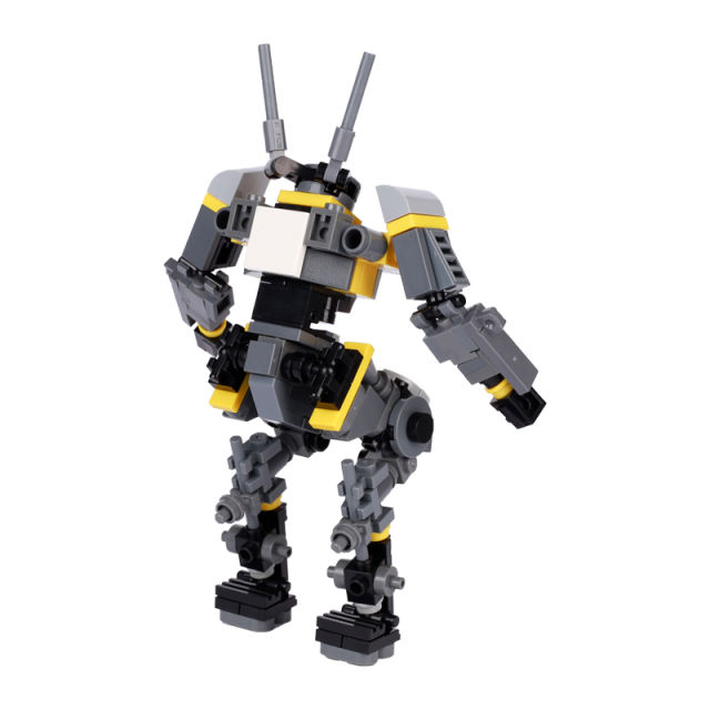 Bunny Mech Robot Building Blocks Animal Cute Rabbit MOC Military Mechanical Model Kit Assembe Figure Toys Gifts Children Girls