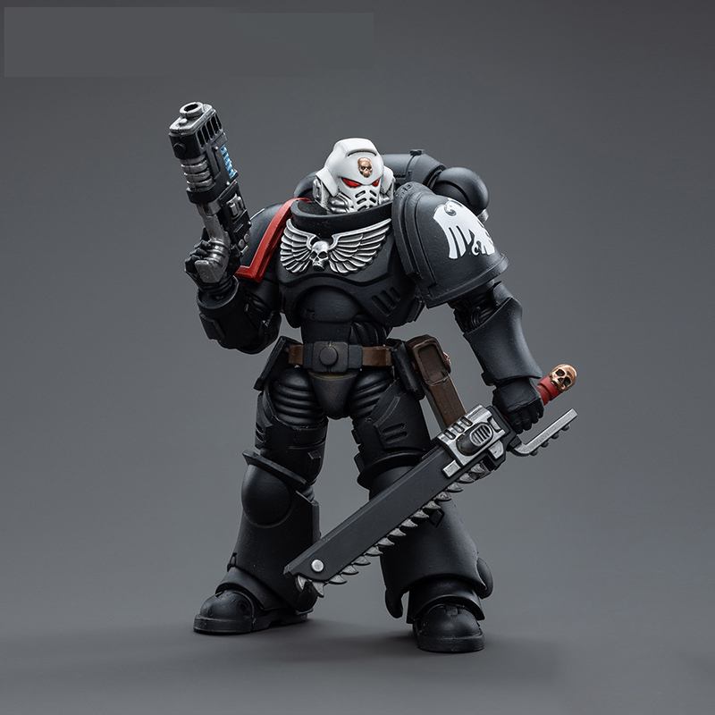 1: 18 Warhammer 4K Minifigs Building Blocks Britain Games Workshop Sergeant Rechas Ashan Weapon Mask Raven Guard Arbiter Toy Boy
